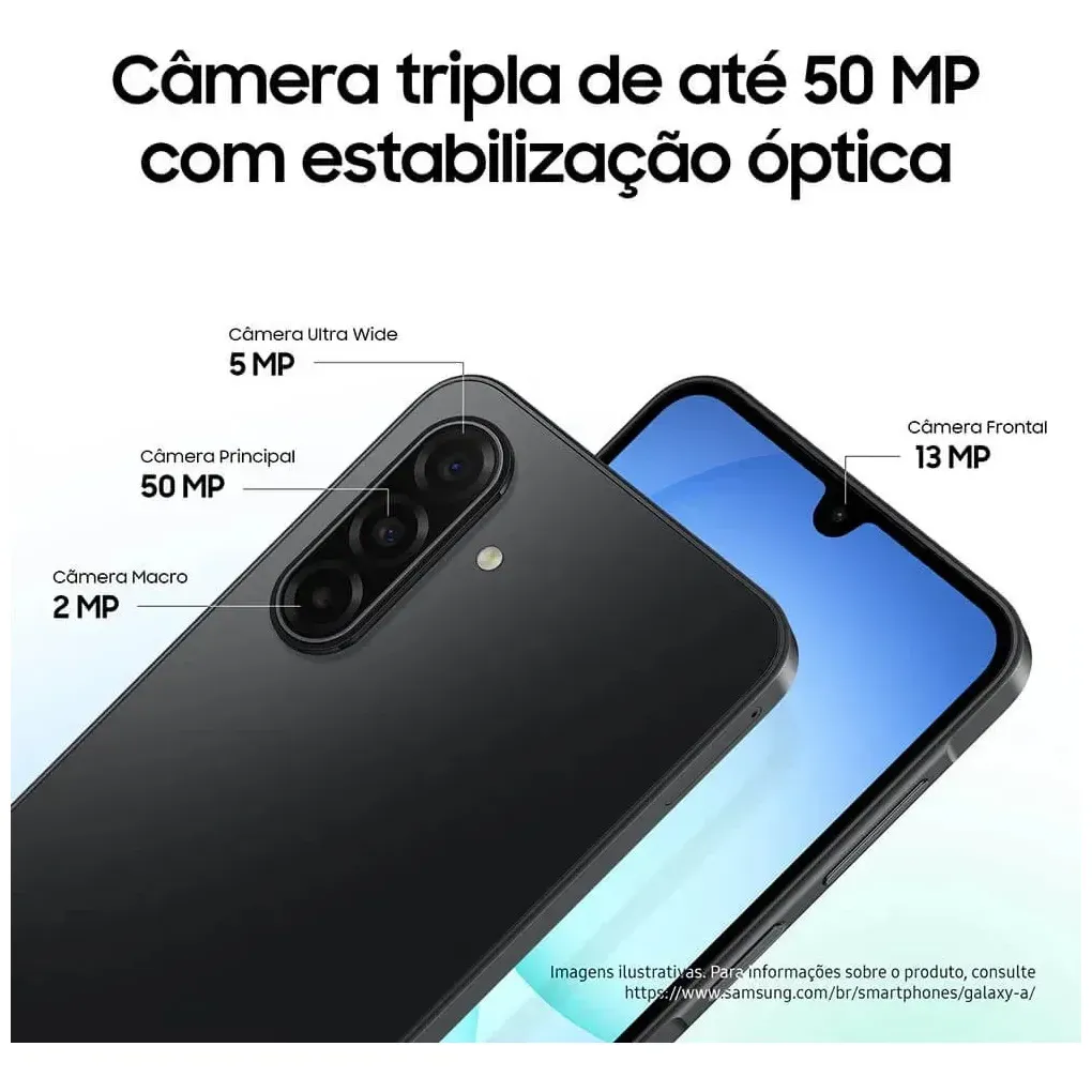 Celular Samsung Galaxy A17 5G - frente