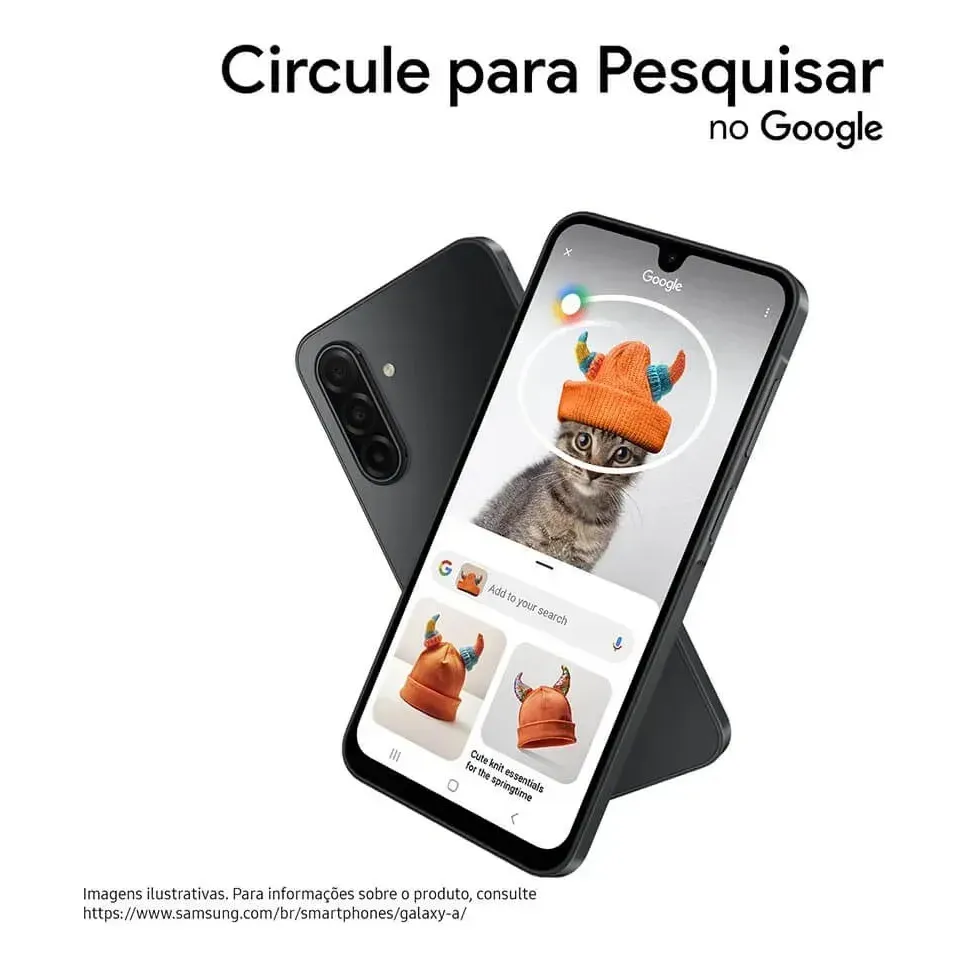 Celular Samsung Galaxy A17 5G - lateral